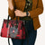 Austria Leather Bag Black Eagle Badge With Patterns - Wonder Print Shop
