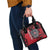 Austria Shoulder Handbag Black Eagle Badge With Patterns - Wonder Print Shop