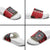 Austria Slide Sandals Black Eagle Badge With Patterns - Wonder Print Shop