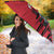 Austria Umbrella Black Eagle Badge With Patterns - Wonder Print Shop