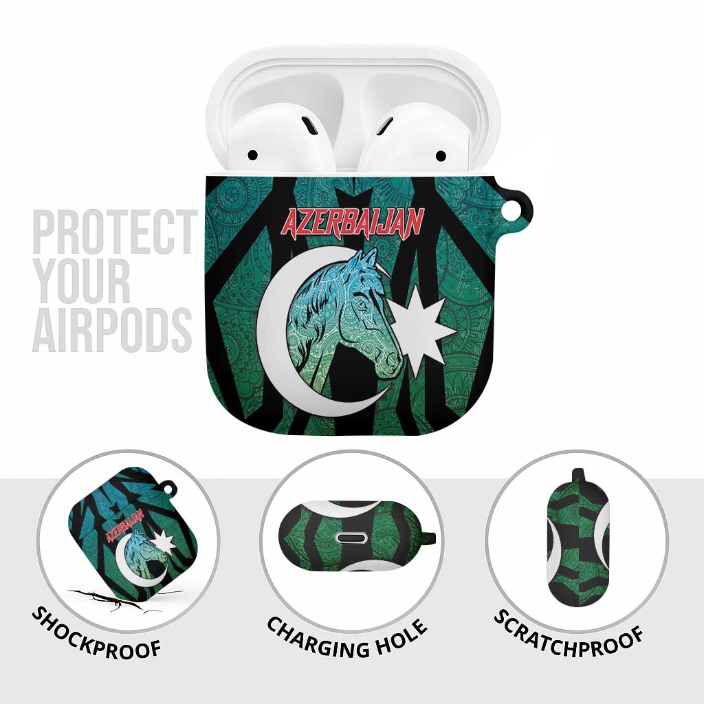 Azerbaijan AirPods Case Karabakh Horse Tattoo - Wonder Print Shop