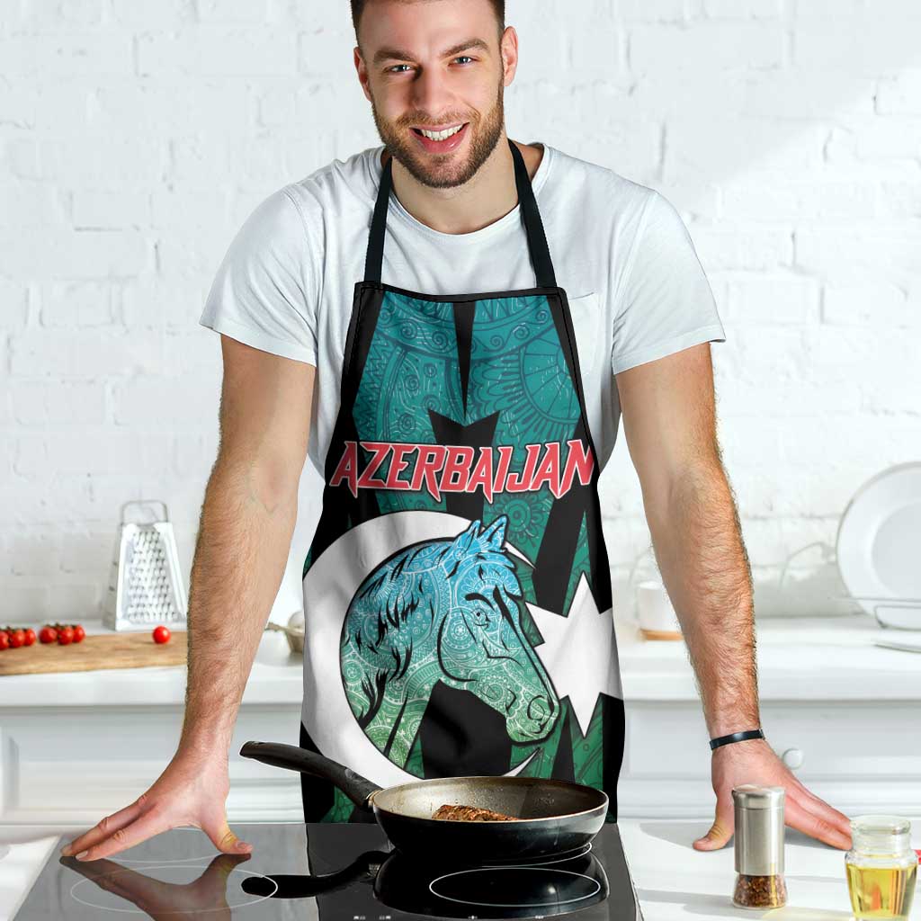 Azerbaijan Apron Karabakh Horse Tattoo - Wonder Print Shop