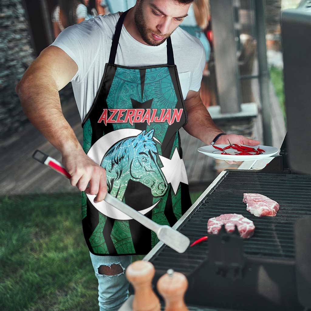 Azerbaijan Apron Karabakh Horse Tattoo - Wonder Print Shop