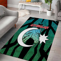 Azerbaijan Area Rug Karabakh Horse Tattoo - Wonder Print Shop
