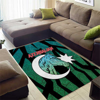 Azerbaijan Area Rug Karabakh Horse Tattoo - Wonder Print Shop