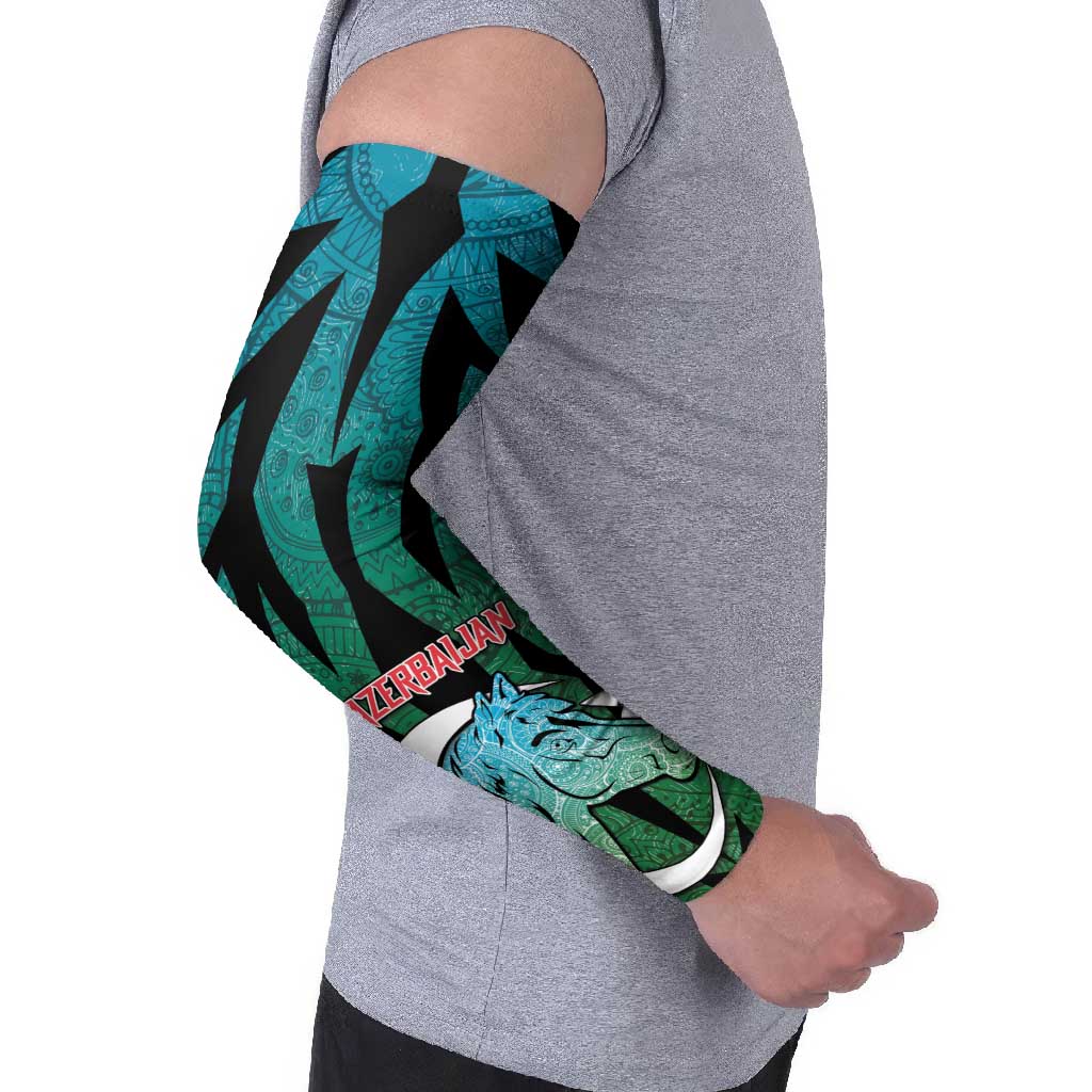 Azerbaijan Arm Sleeves Karabakh Horse Tattoo - Wonder Print Shop