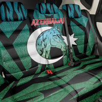 Azerbaijan Back Car Seat Cover Karabakh Horse Tattoo - Wonder Print Shop