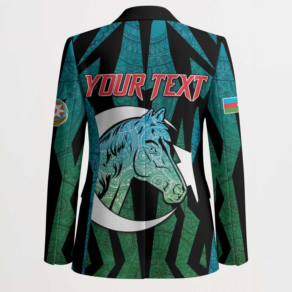 Personalized Azerbaijan Blazer Karabakh Horse Tattoo - Wonder Print Shop