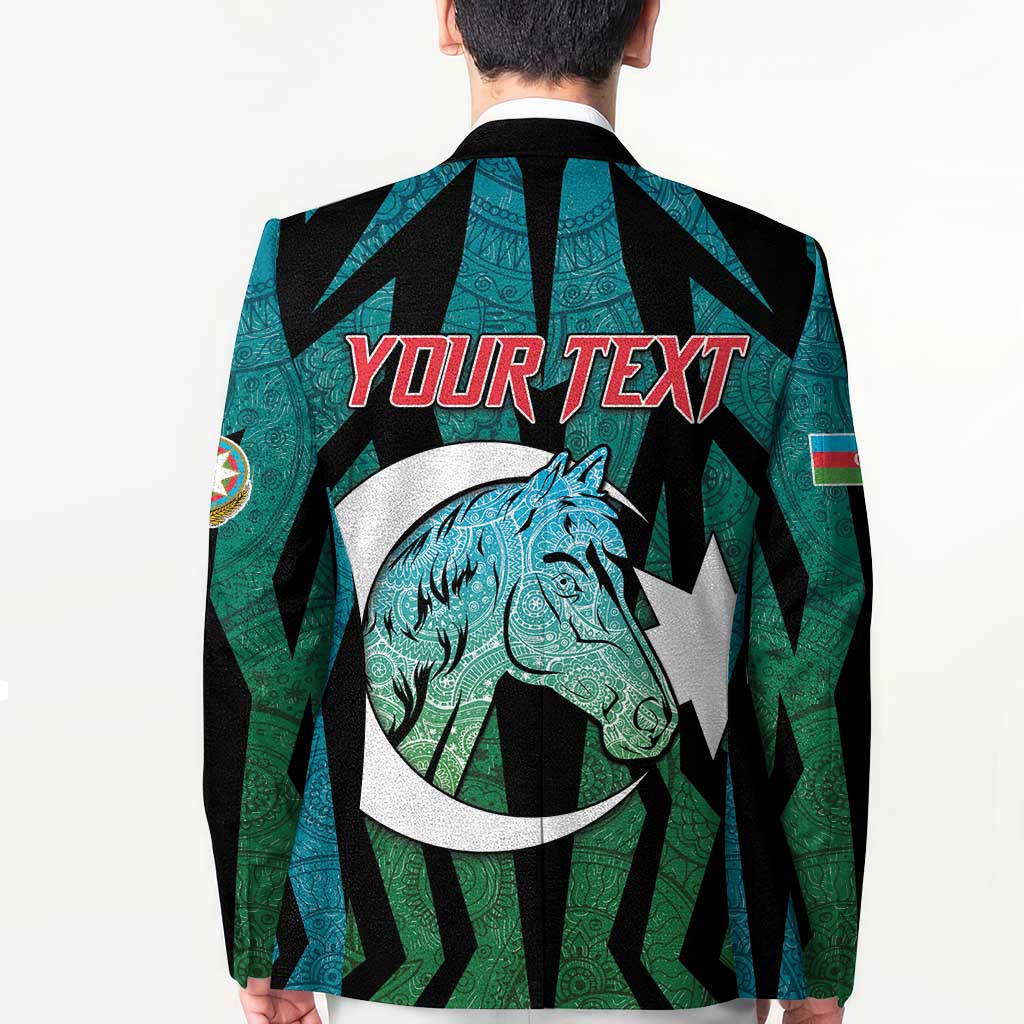 Personalized Azerbaijan Blazer Karabakh Horse Tattoo - Wonder Print Shop