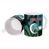 Personalized Azerbaijan Ceramic Mug Karabakh Horse Tattoo - Wonder Print Shop