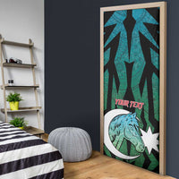 Azerbaijan Door Cover Karabakh Horse Tattoo - Wonder Print Shop