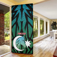 Azerbaijan Door Cover Karabakh Horse Tattoo - Wonder Print Shop