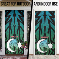 Azerbaijan Door Cover Karabakh Horse Tattoo - Wonder Print Shop