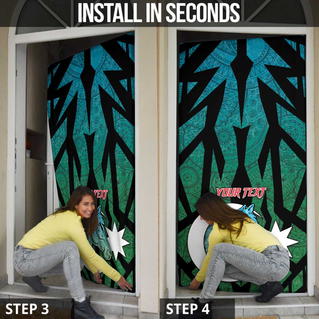 Azerbaijan Door Cover Karabakh Horse Tattoo - Wonder Print Shop