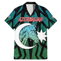 Personalized Azerbaijan Family Matching Mermaid Dress and Hawaiian Shirt Karabakh Horse Tattoo - Wonder Print Shop