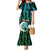 Personalized Azerbaijan Family Matching Mermaid Dress and Hawaiian Shirt Karabakh Horse Tattoo - Wonder Print Shop