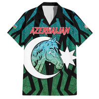Personalized Azerbaijan Family Matching Tank Maxi Dress and Hawaiian Shirt Karabakh Horse Tattoo - Wonder Print Shop