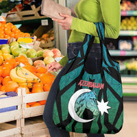 Azerbaijan Grocery Bag Karabakh Horse Tattoo - Wonder Print Shop