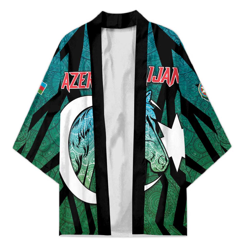 Personalized Azerbaijan Kimono Karabakh Horse Tattoo - Wonder Print Shop