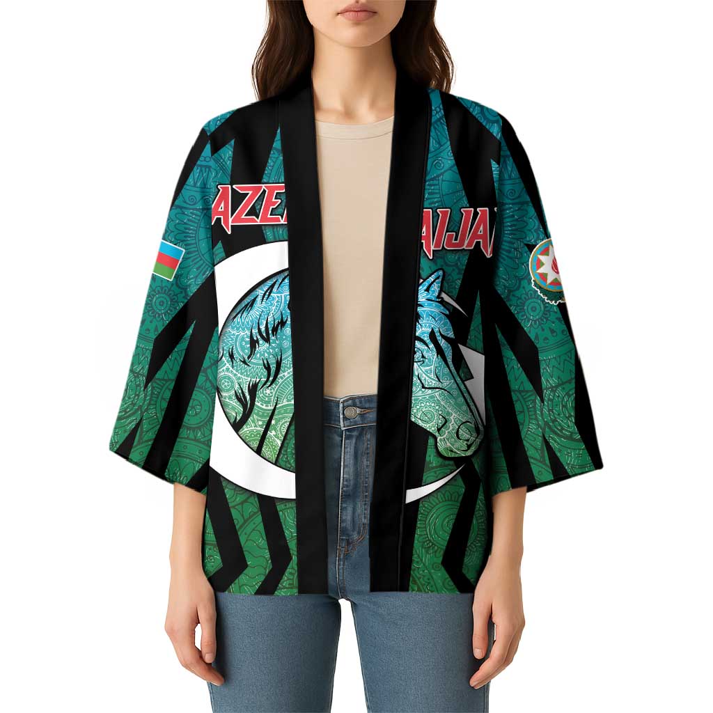 Personalized Azerbaijan Kimono Karabakh Horse Tattoo - Wonder Print Shop