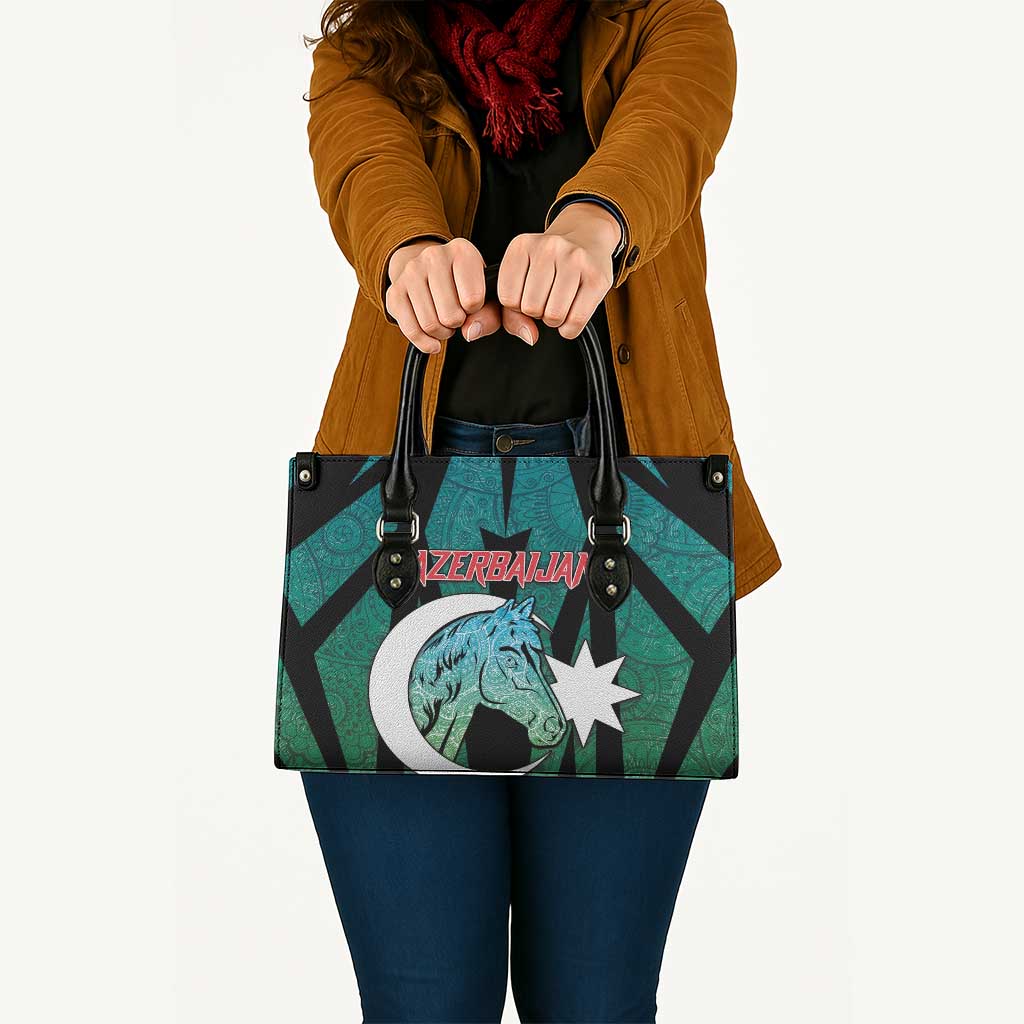 Azerbaijan Leather Bag Karabakh Horse Tattoo - Wonder Print Shop