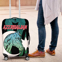 Azerbaijan Luggage Cover Karabakh Horse Tattoo - Wonder Print Shop