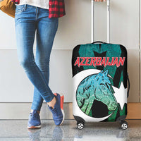 Azerbaijan Luggage Cover Karabakh Horse Tattoo - Wonder Print Shop