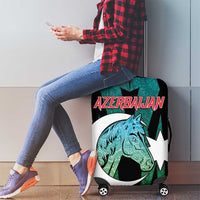 Azerbaijan Luggage Cover Karabakh Horse Tattoo - Wonder Print Shop