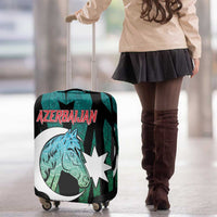 Azerbaijan Luggage Cover Karabakh Horse Tattoo - Wonder Print Shop