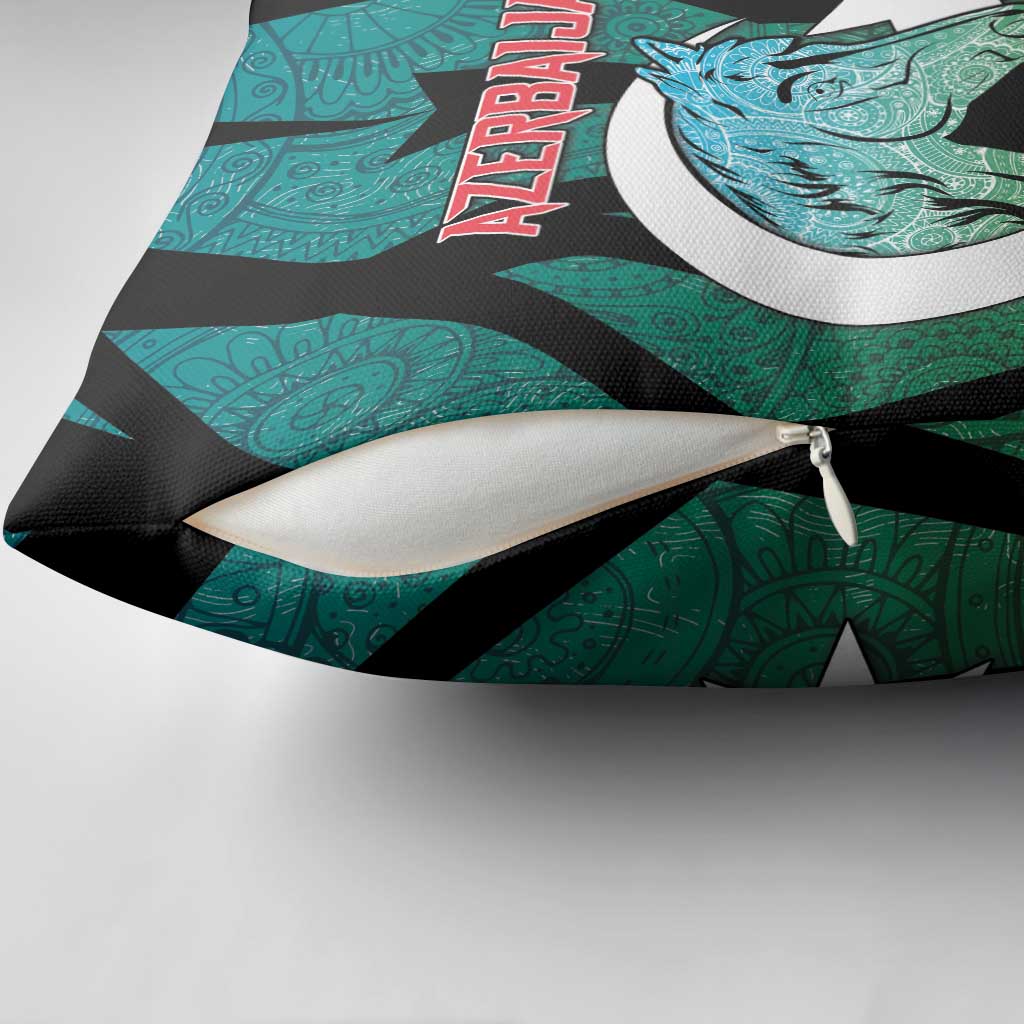 Azerbaijan Pillow Cover Karabakh Horse Tattoo - Wonder Print Shop