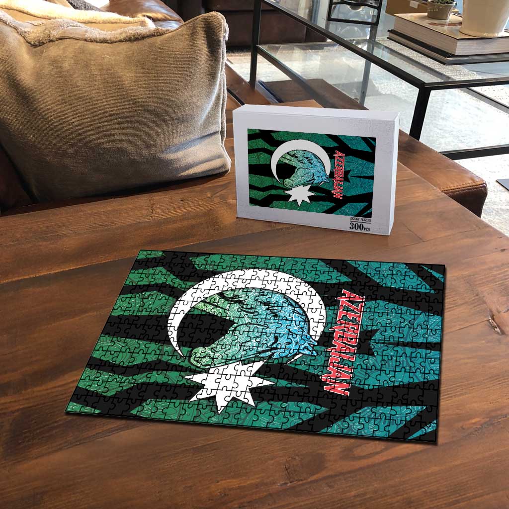 Azerbaijan Puzzle Karabakh Horse Tattoo - Wonder Print Shop