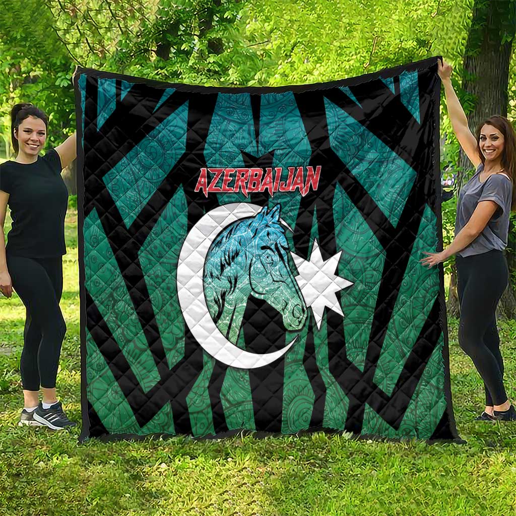 Azerbaijan Quilt Karabakh Horse Tattoo - Wonder Print Shop