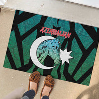 Azerbaijan Rubber Doormat Karabakh Horse Tattoo - Wonder Print Shop