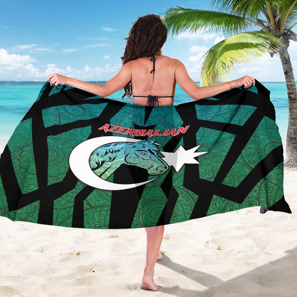 Azerbaijan Sarong Karabakh Horse Tattoo - Wonder Print Shop