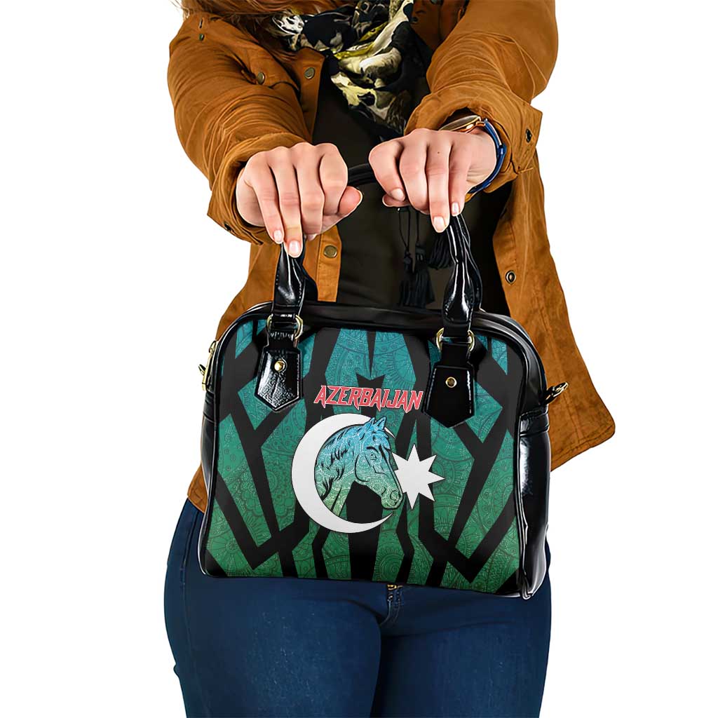 Azerbaijan Shoulder Handbag Karabakh Horse Tattoo - Wonder Print Shop