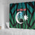 Azerbaijan Shower Curtain Karabakh Horse Tattoo - Wonder Print Shop