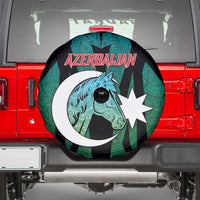 Azerbaijan Spare Tire Cover Karabakh Horse Tattoo - Wonder Print Shop
