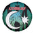 Azerbaijan Spare Tire Cover Karabakh Horse Tattoo - Wonder Print Shop