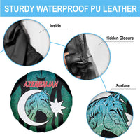 Azerbaijan Spare Tire Cover Karabakh Horse Tattoo - Wonder Print Shop
