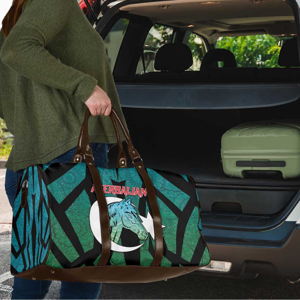 Azerbaijan Travel Bag Karabakh Horse Tattoo - Wonder Print Shop