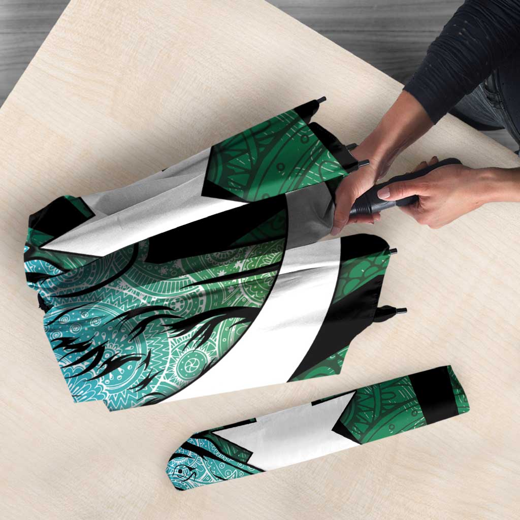 Azerbaijan Umbrella Karabakh Horse Tattoo - Wonder Print Shop