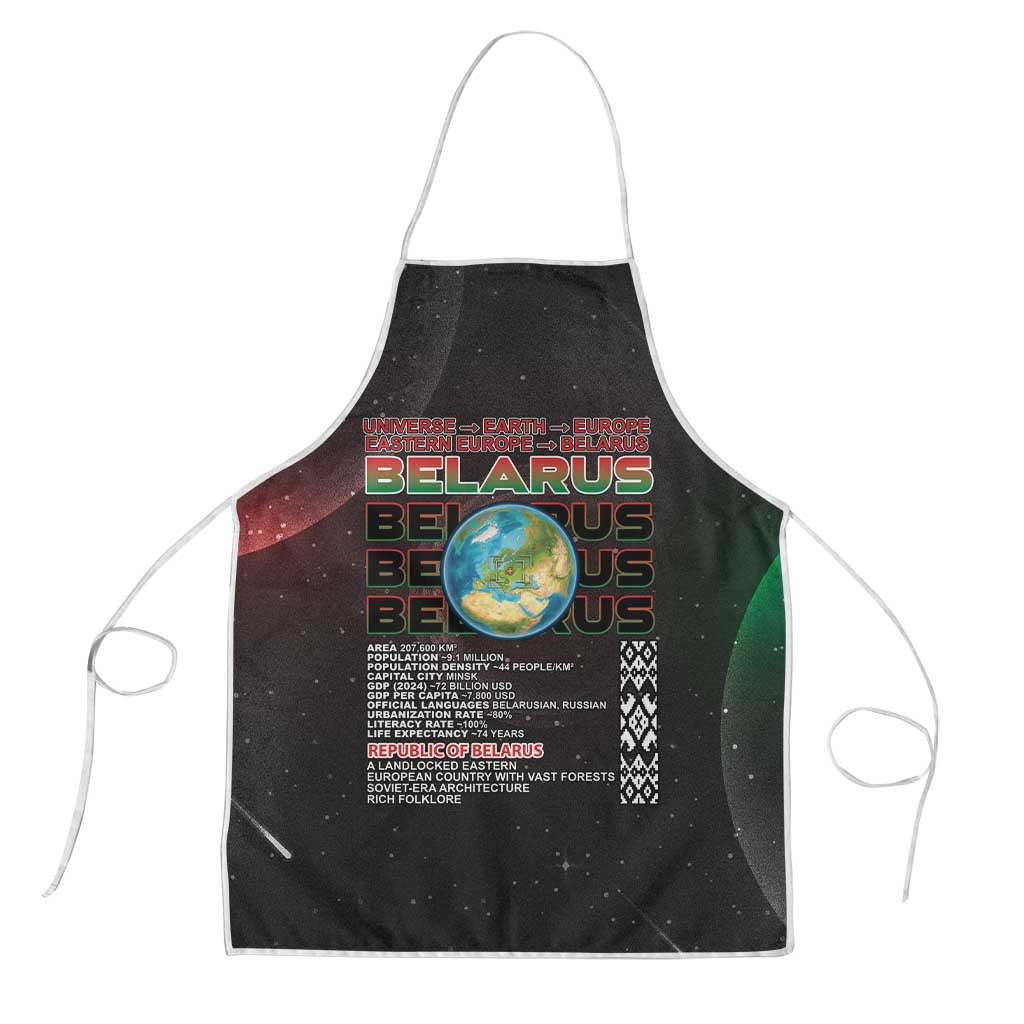 Belarus Apron Information From The Universe - Wonder Print Shop