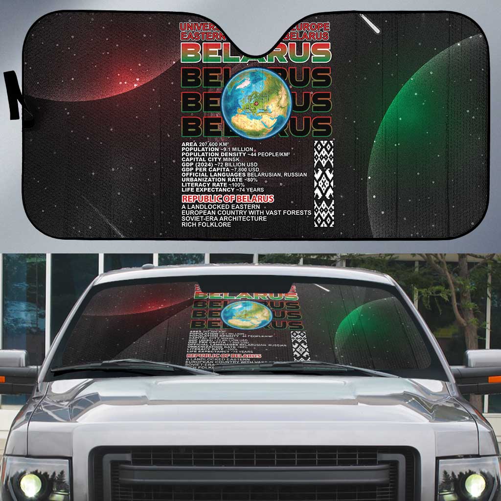 Belarus Auto Sun Shade Information From The Universe - Wonder Print Shop