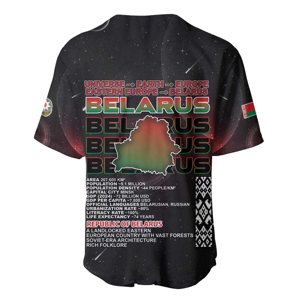 Belarus Baseball Jersey Information From The Universe - Wonder Print Shop