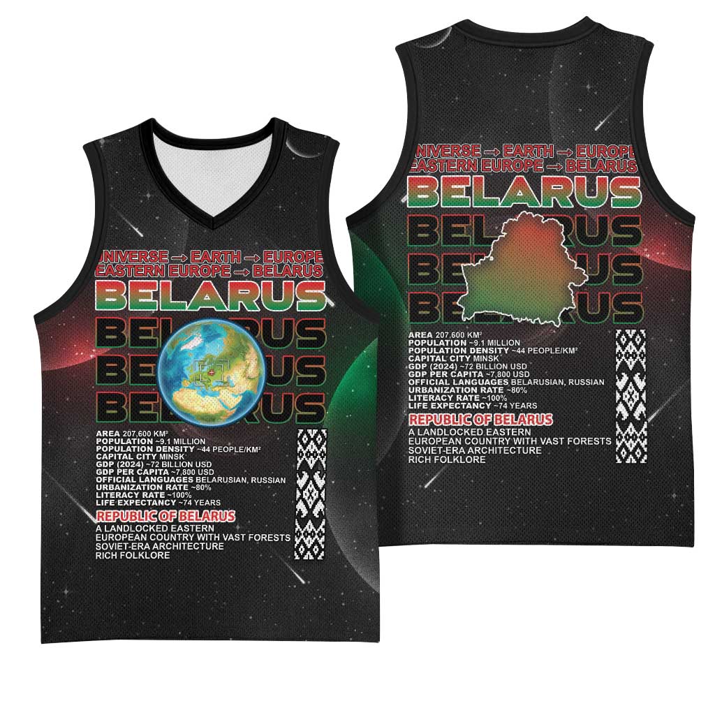 Belarus Basketball Jersey Information From The Universe - Wonder Print Shop