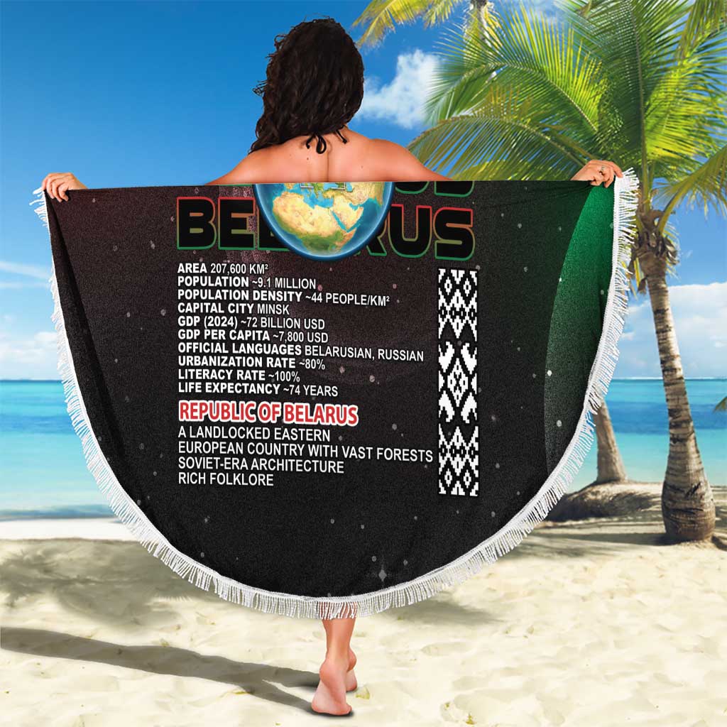 Belarus Beach Blanket Information From The Universe - Wonder Print Shop