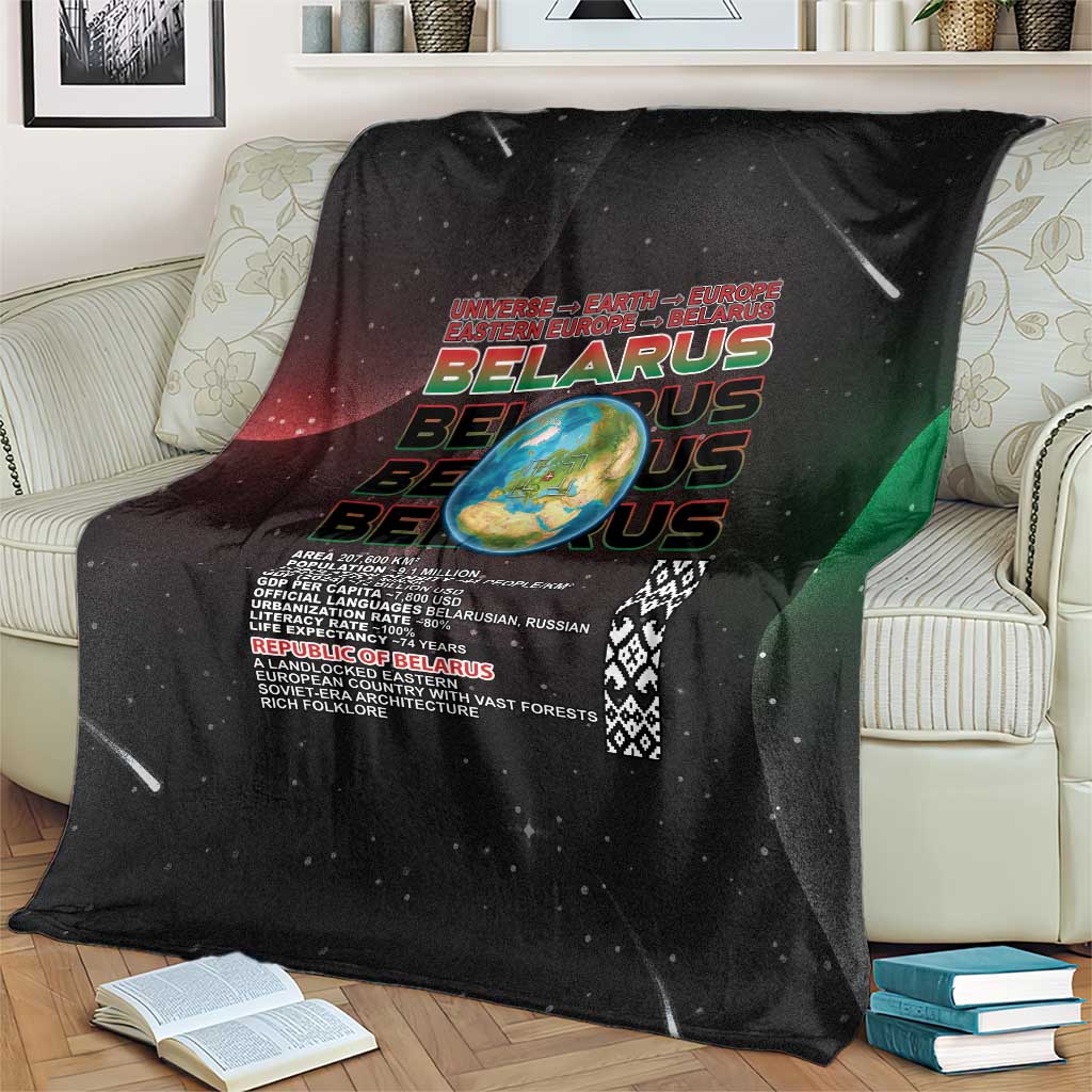 Belarus Blanket Information From The Universe - Wonder Print Shop