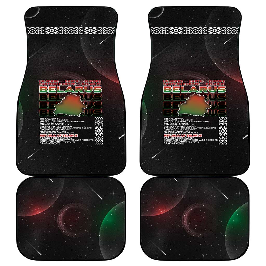 Belarus Car Mats Information From The Universe - Wonder Print Shop