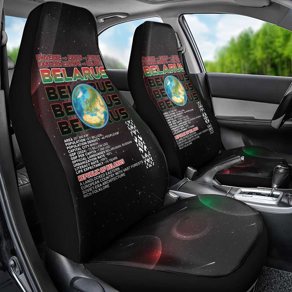 Belarus Car Seat Cover Information From The Universe - Wonder Print Shop