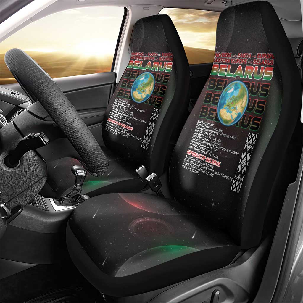 Belarus Car Seat Cover Information From The Universe - Wonder Print Shop